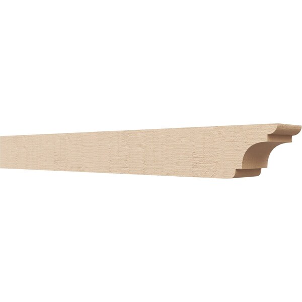 Ekena Millwork 4in. W x 4in. H x 36in. L New Brighton Woodgrain TimberThane Rafter Tail, Primed Tan RFTUR04X04X36NEBRCPR - main